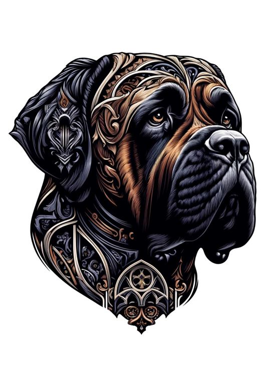Reispapier für Decoupage Amstaff Full, Kat. Nr. 2167
