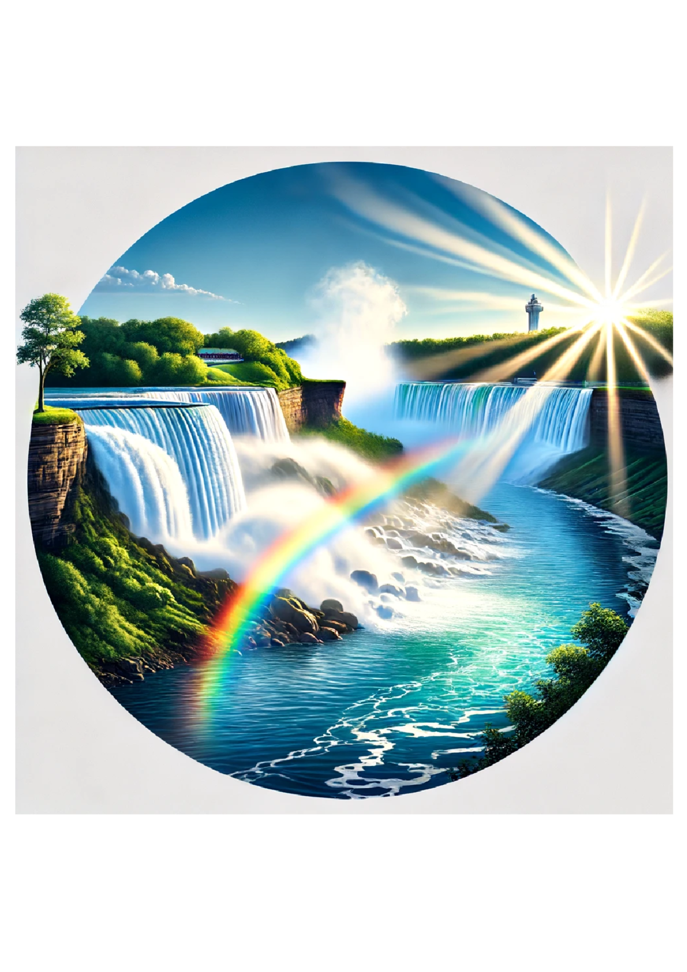 Reispapier für Decoupage Niagara Ovals Full Kat. Nr. 1354