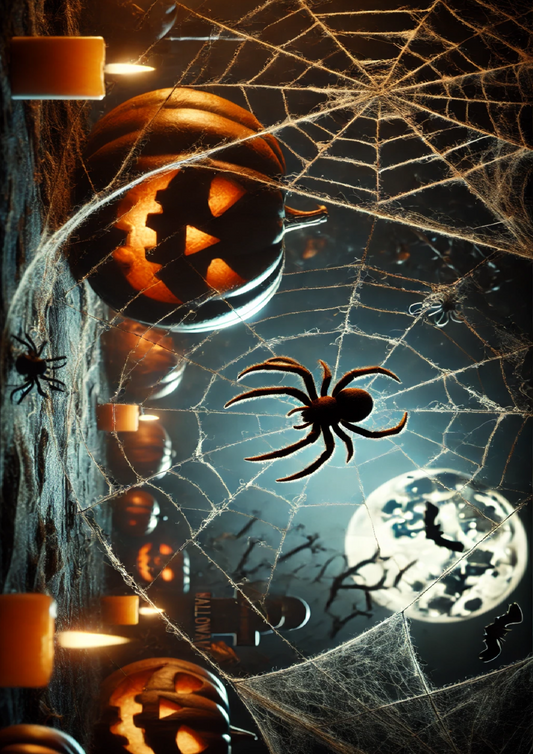 Reispapier für Decoupage Halloween Spider Full Kat. Nr. 1635
