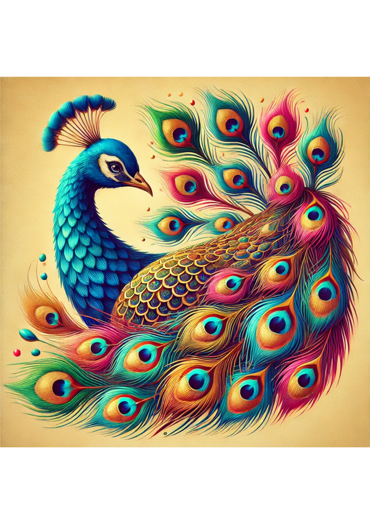 Reispapier für Decoupage Peacock Art Full Kat. Nr. 2227