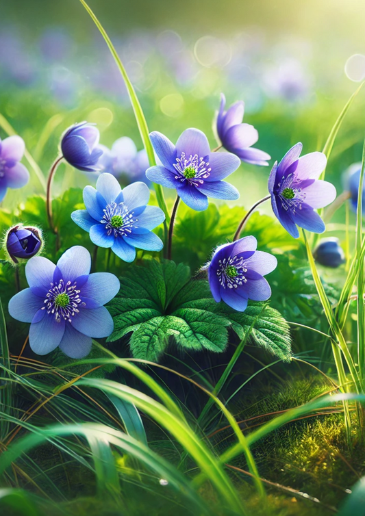 Rice Paper For Decoupage Hepatica Full Cat. No. 3098