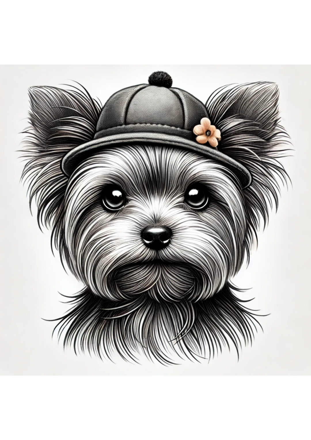 Reispapier für Decoupage York Terrier Full Kat. Nr. 2716