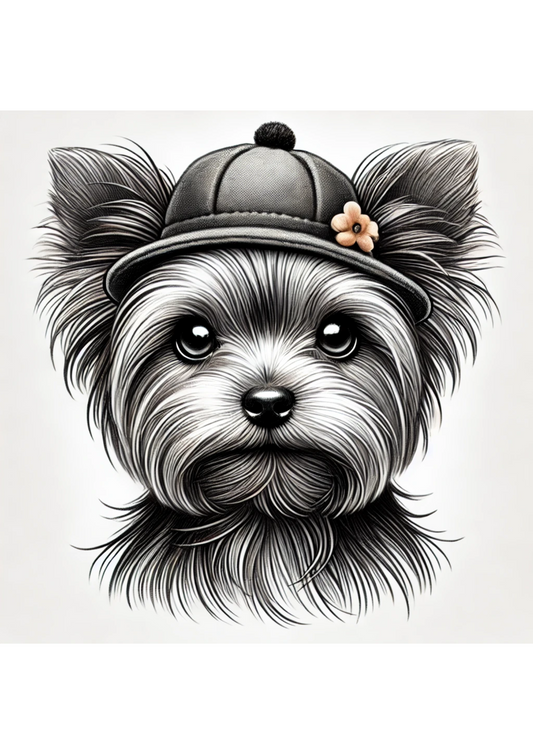Reispapier für Decoupage York Terrier Full Kat. Nr. 2716